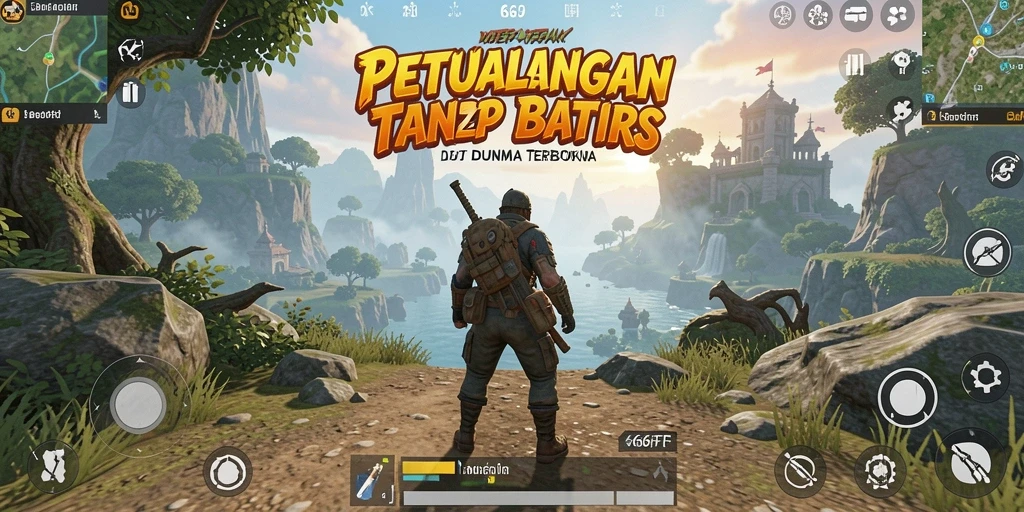 Tangkapan layar gameplay Open World yang menakjubkan di 666FF.