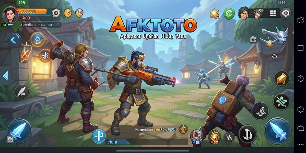 Tampilan antarmuka AFKTOTO yang sederhana dan efektif.