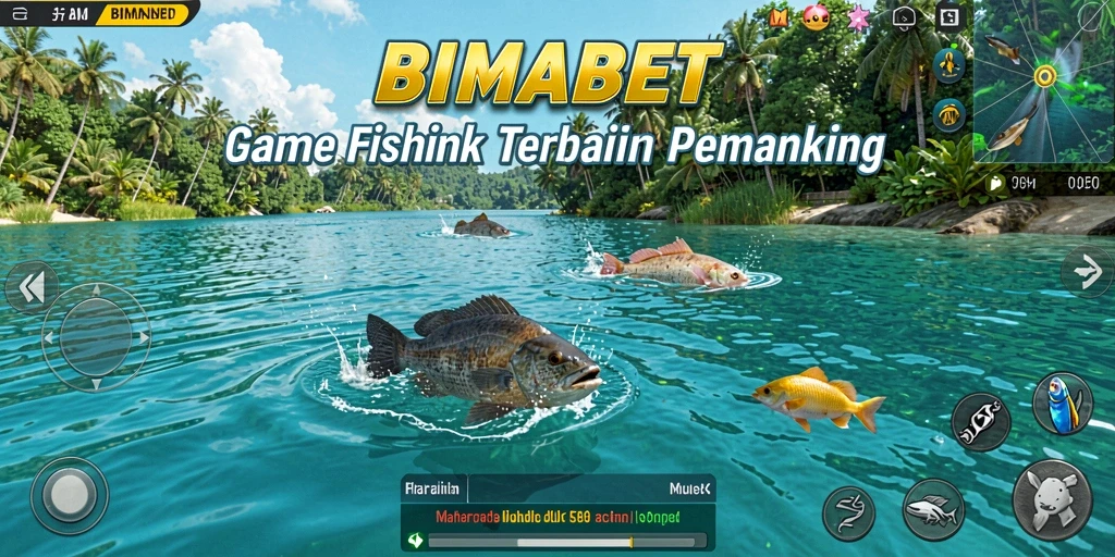 Gameplay seru BIMABET saat menangkap ikan dengan grafis yang menakjubkan.