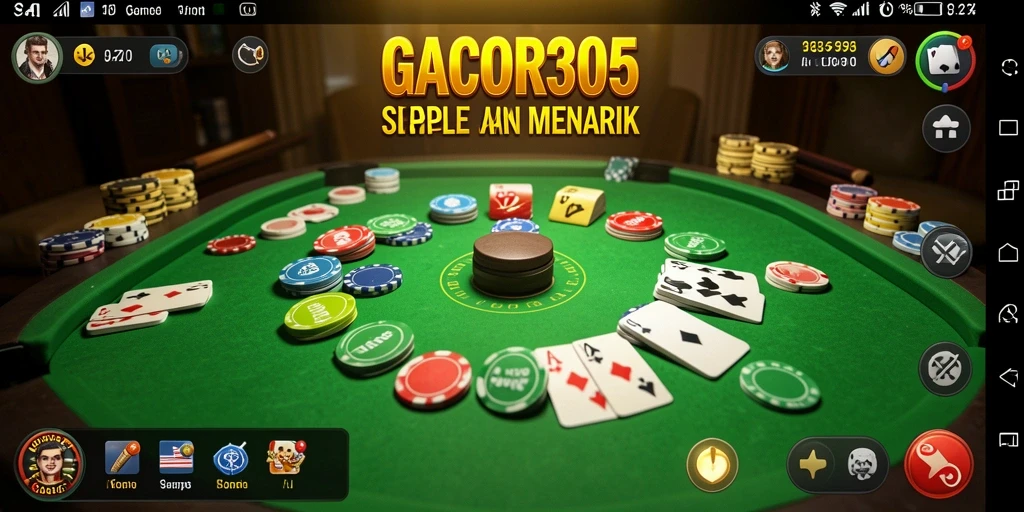 Screenshot GACOR305 menampilkan gameplay Gaple yang menarik.