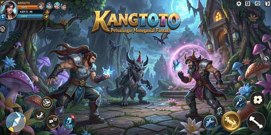 Tangkapan layar KANGTOTO menampilkan momen mendebarkan dalam petualangan.