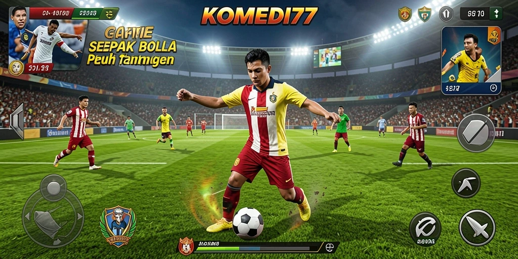 Tampilan gameplay seru dalam KOMEDI77 yang memukau.