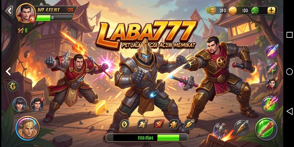 Tampilan gameplay LABA777 yang mengasyikkan dan penuh aksi.