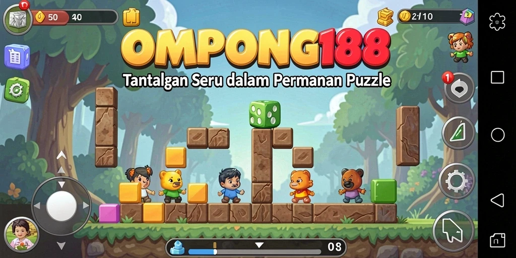 Gameplay menantang OMPONG188 yang menarik dan adiktif.