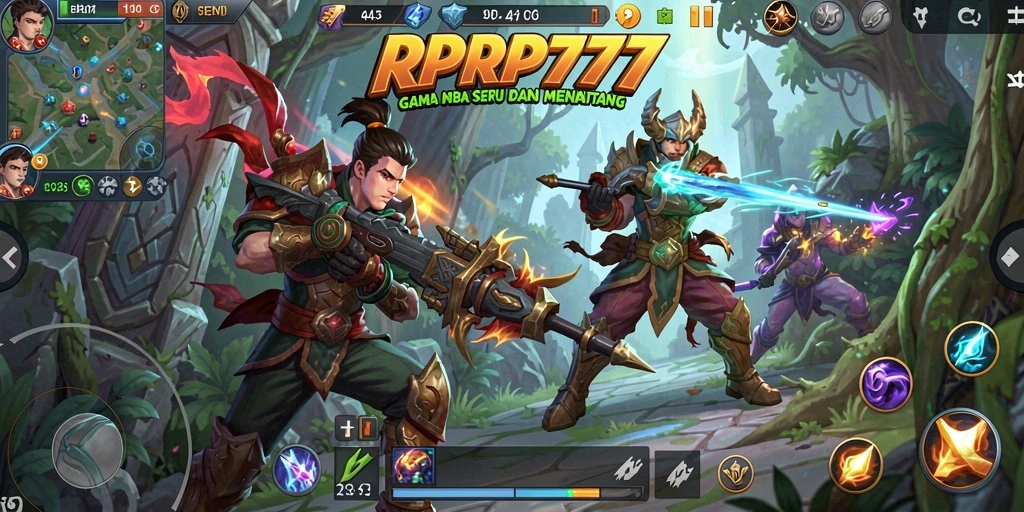 Gameplay RPRP777 yang seru dan penuh strategi.