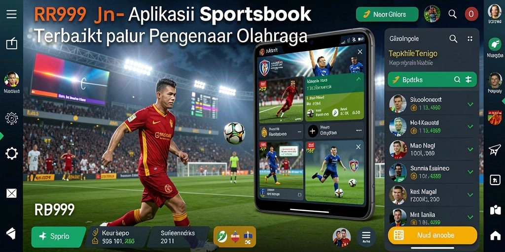 Screenshot menunjukkan gameplay taruhan olahraga yang mengasyikkan.