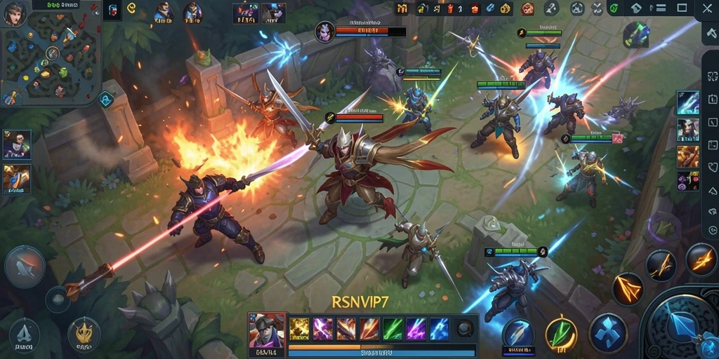 Tampilan menarik gameplay RSNVIP7 yang seru dan strategis.