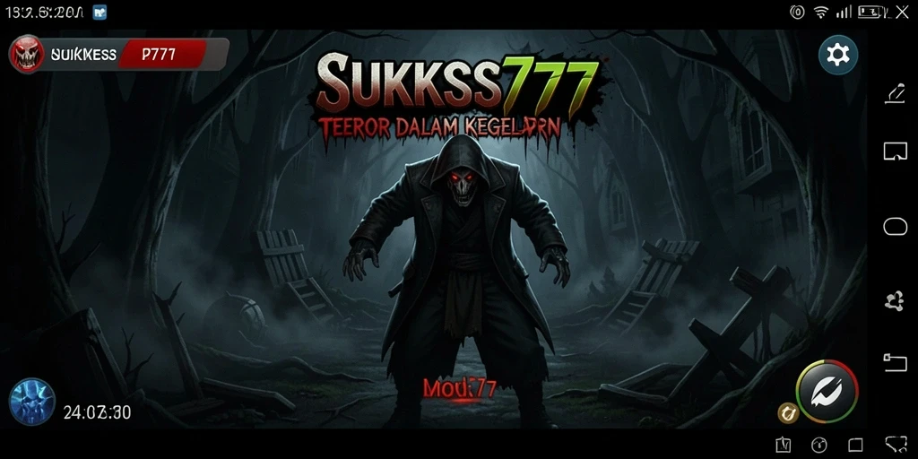 Screenshot gameplay SUKSES777 menampilkan kengerian yang mencekam.