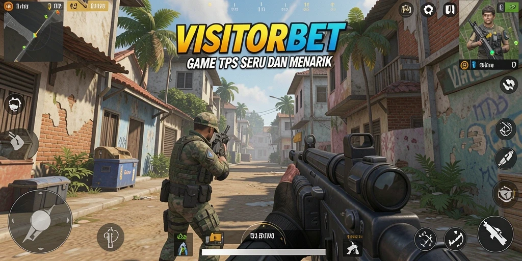 Tangkapan layar gameplay VISITORBET yang menegangkan dan penuh aksi.