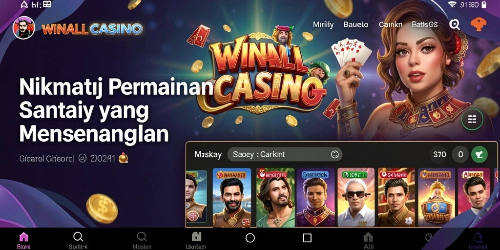 Tampilan gameplay <strong>WINALLCASINO</strong> yang menarik dan interaktif.