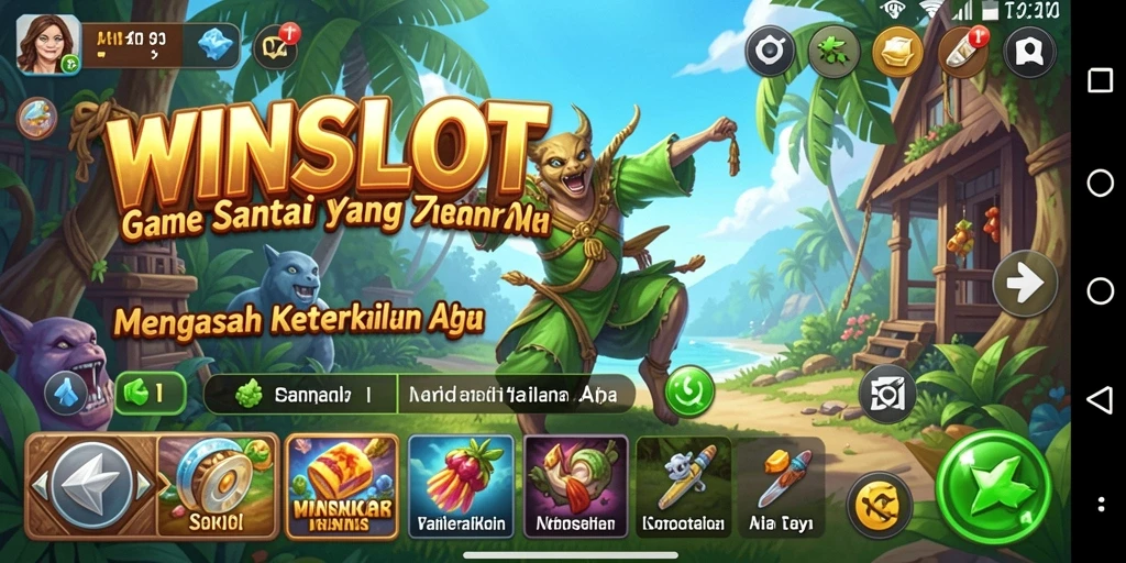 Tampilan menarik dengan gameplay seru di WINSLOT