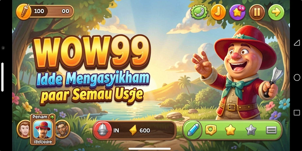 Tampilan gameplay WOW99 yang menarik dengan elemen Idle yang memikat.
