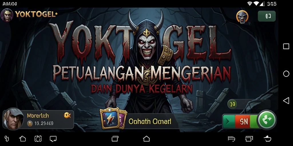 Tampilan gameplay YOKTOGEL dengan suasana Horror yang menegangkan.